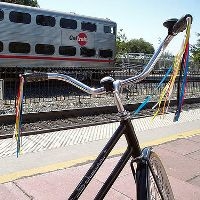 Bicycles at Caltrain Station